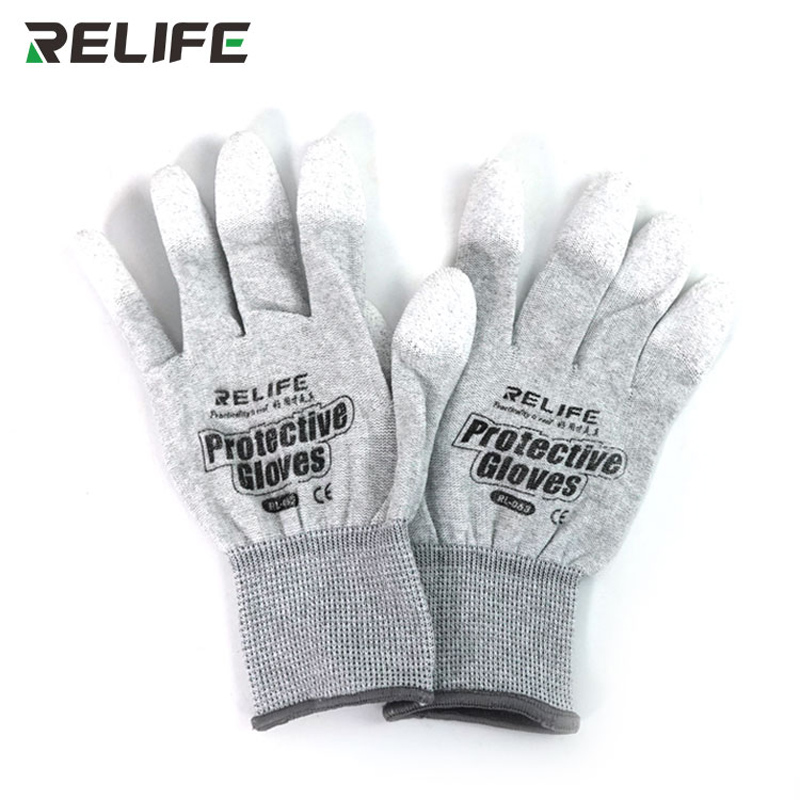 Electronics Repair Service - Relife RL-063 luvas antiderrapantes antiestáticas, isolamento