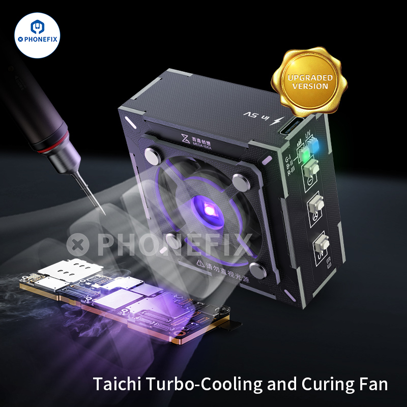 Electronics Repair Service - Qianli MEGA-IDEA turbo resfriamento uv cura