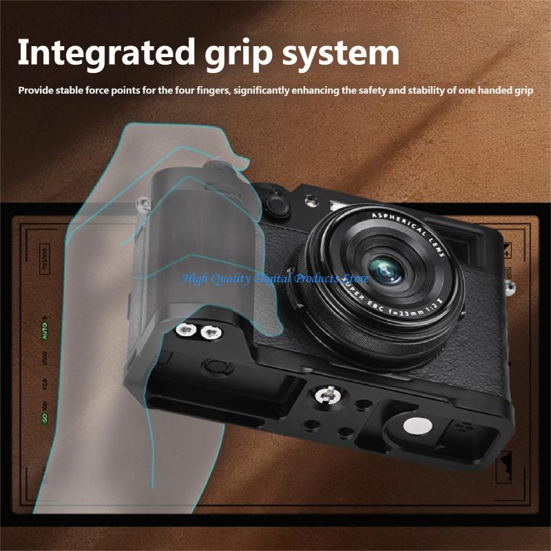 Fujifilm Camera X100Vi - U2JE Alça câmera com suporte L