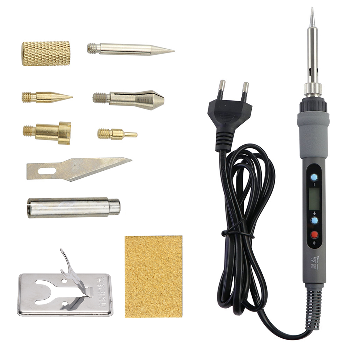 Electronics Repair Kit With Soldering Iron - 7 em 1 kit de caneta