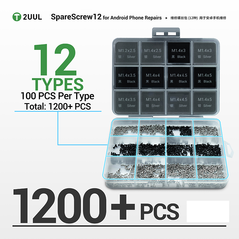 Electronics Repair Service - 2uul sc12 parafuso sobressalente 12 para