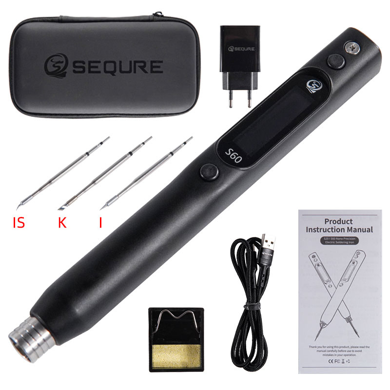 Kit de Ferro de Solda Nano Por - Electronics Repair Kit With Soldering Iron avaliação e preço