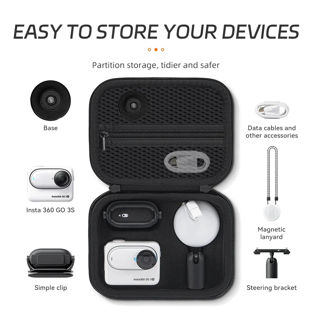 Para insta360 go3/go3s mini ca - Insta360 Camera Go 3 avaliação e preço
