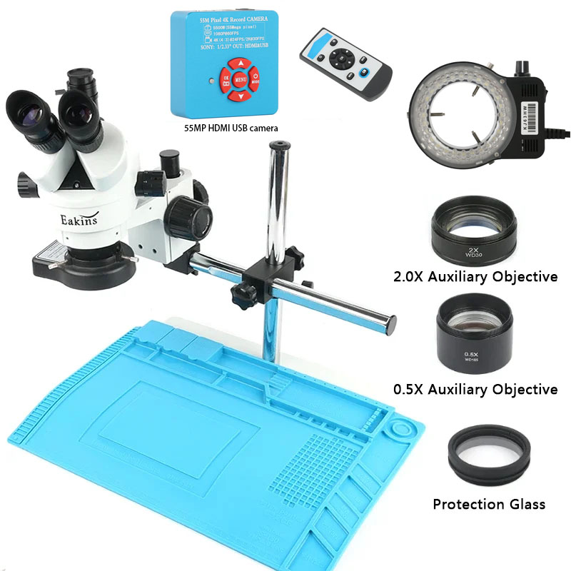 Microscópio estéreo trinocular - Electronics Repair Simulator avaliação e preço