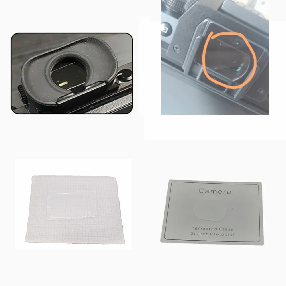 Protetor de visor de vidro tem - Fujifilm Camera X-T5 avaliação e preço