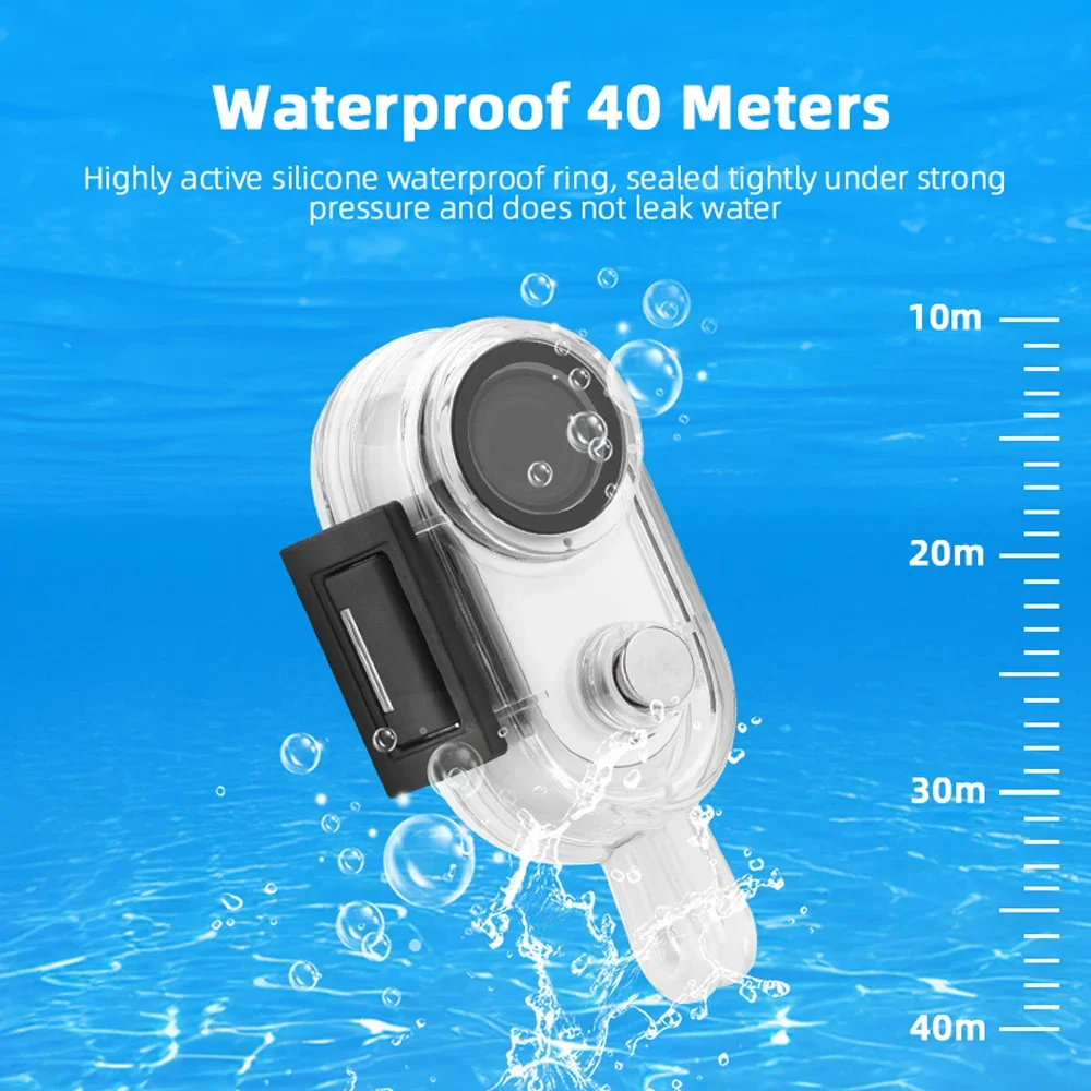 Go 3s câmera 40m caso à prova  - Insta360 Camera Go 3 avaliação e preço